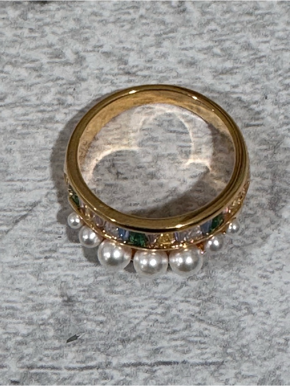 JULY CHILD UFO RING - GOLD - SIZE 8 - Picture 4 of 7